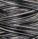 Spule Poly Sheen Multi Salt and Pepper, bunt mit Schwarz, Grau und Weiß